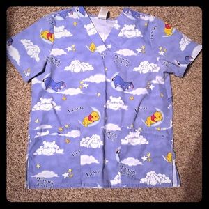 Disney scrub top